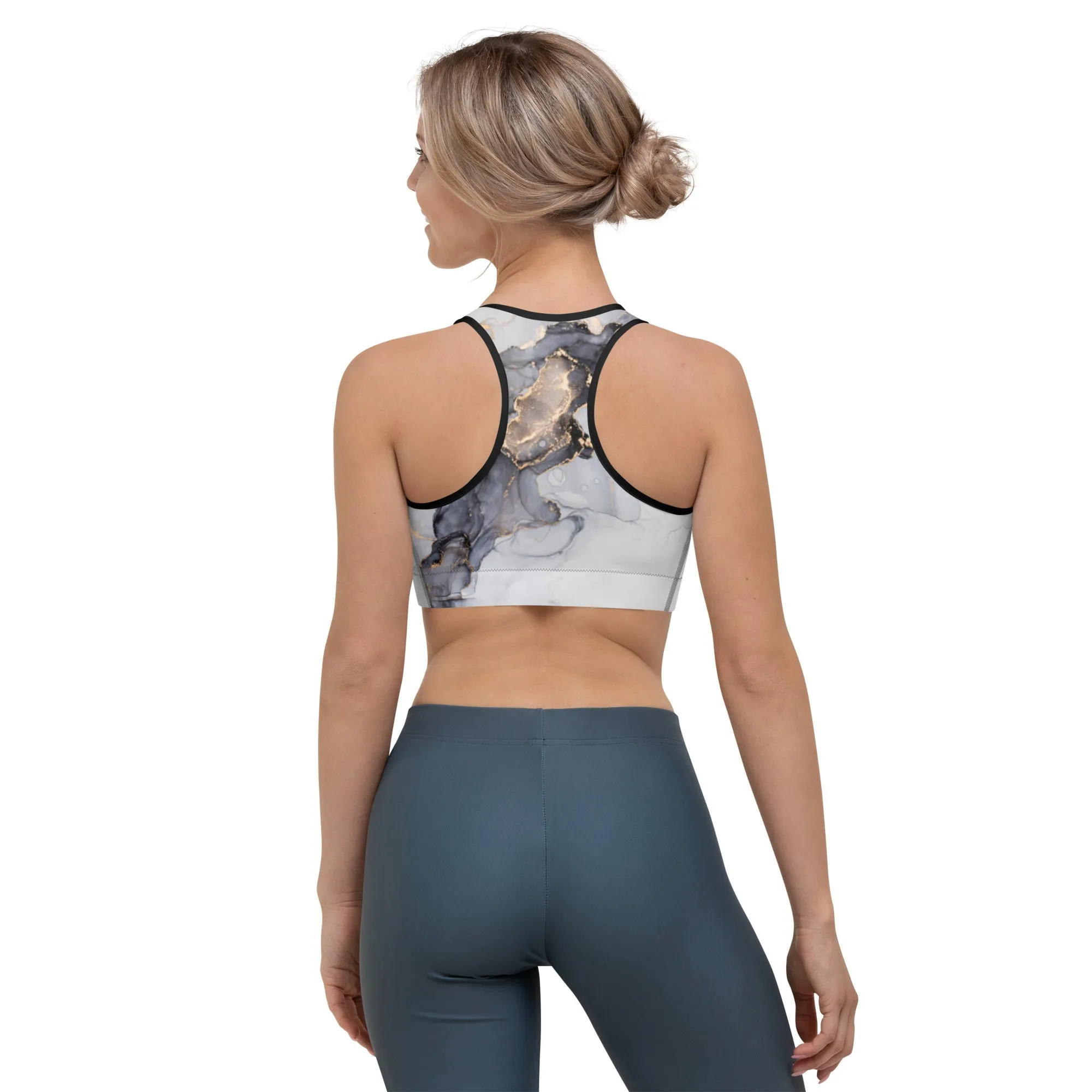 Art Print Women's Sports bra