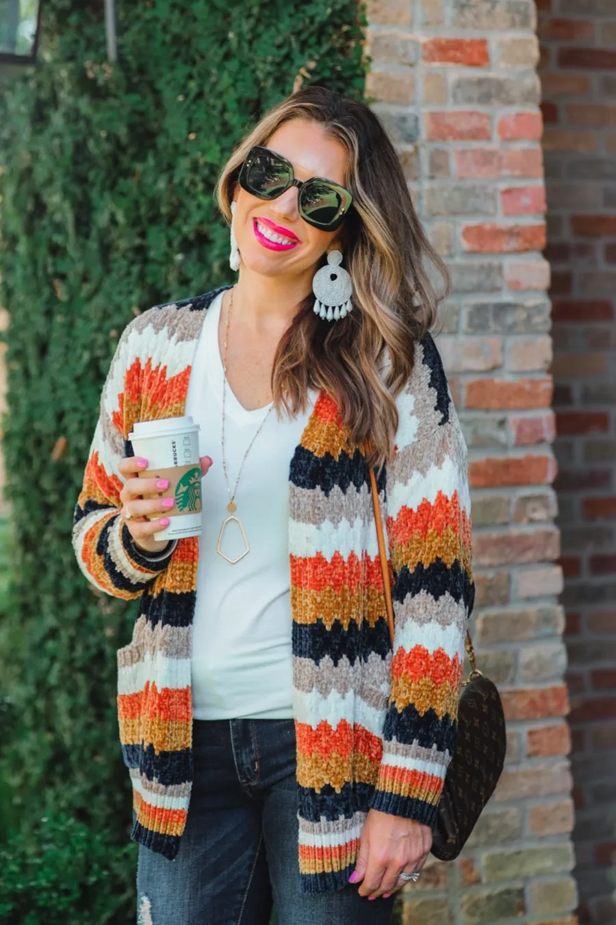 Avery Zig Zag Cardigan