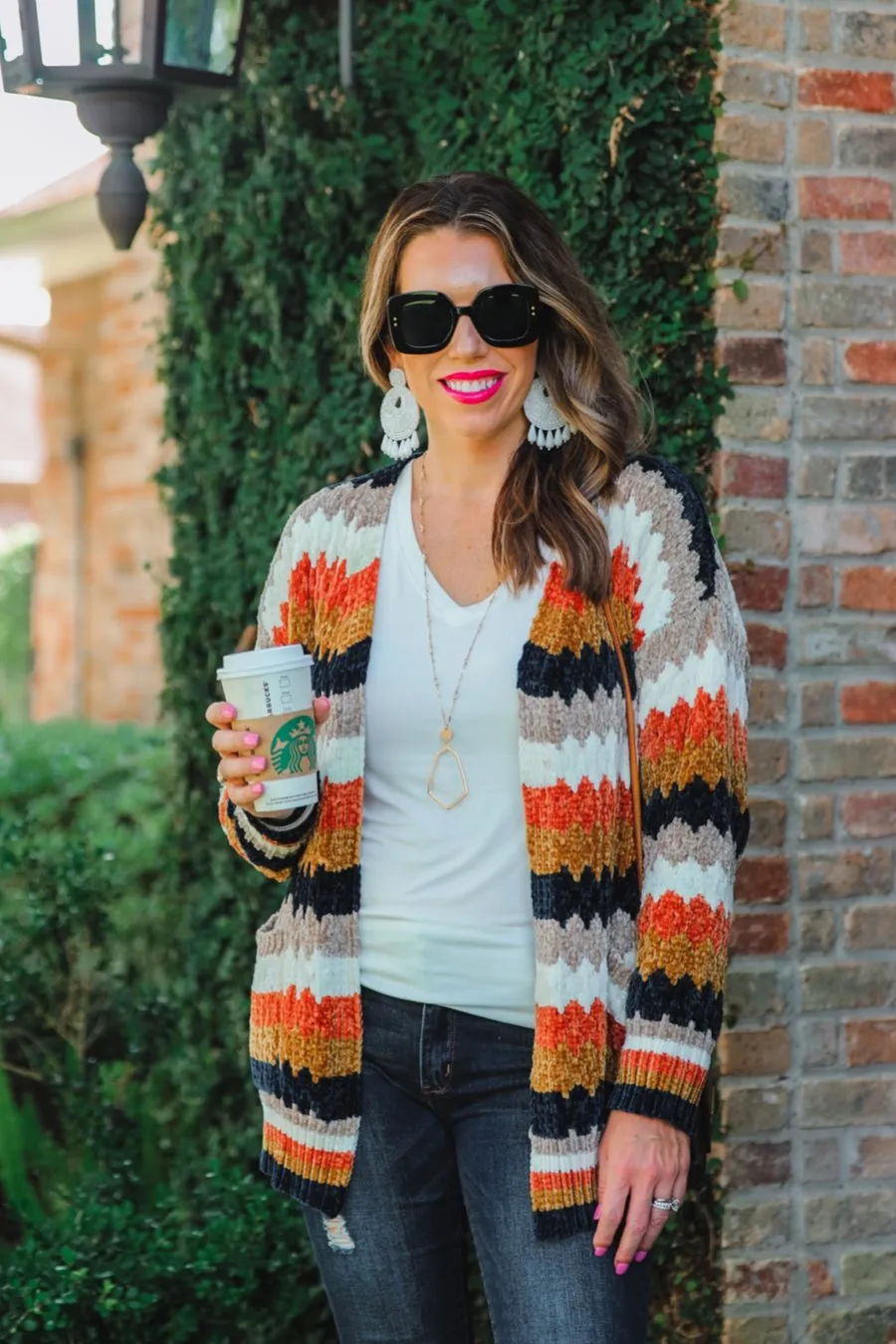Avery Zig Zag Cardigan