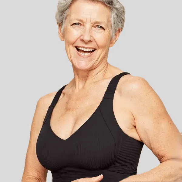 Buy 1 Get 3 PacksWomen's Ribbed Push Up Adjustable Wireless Bra