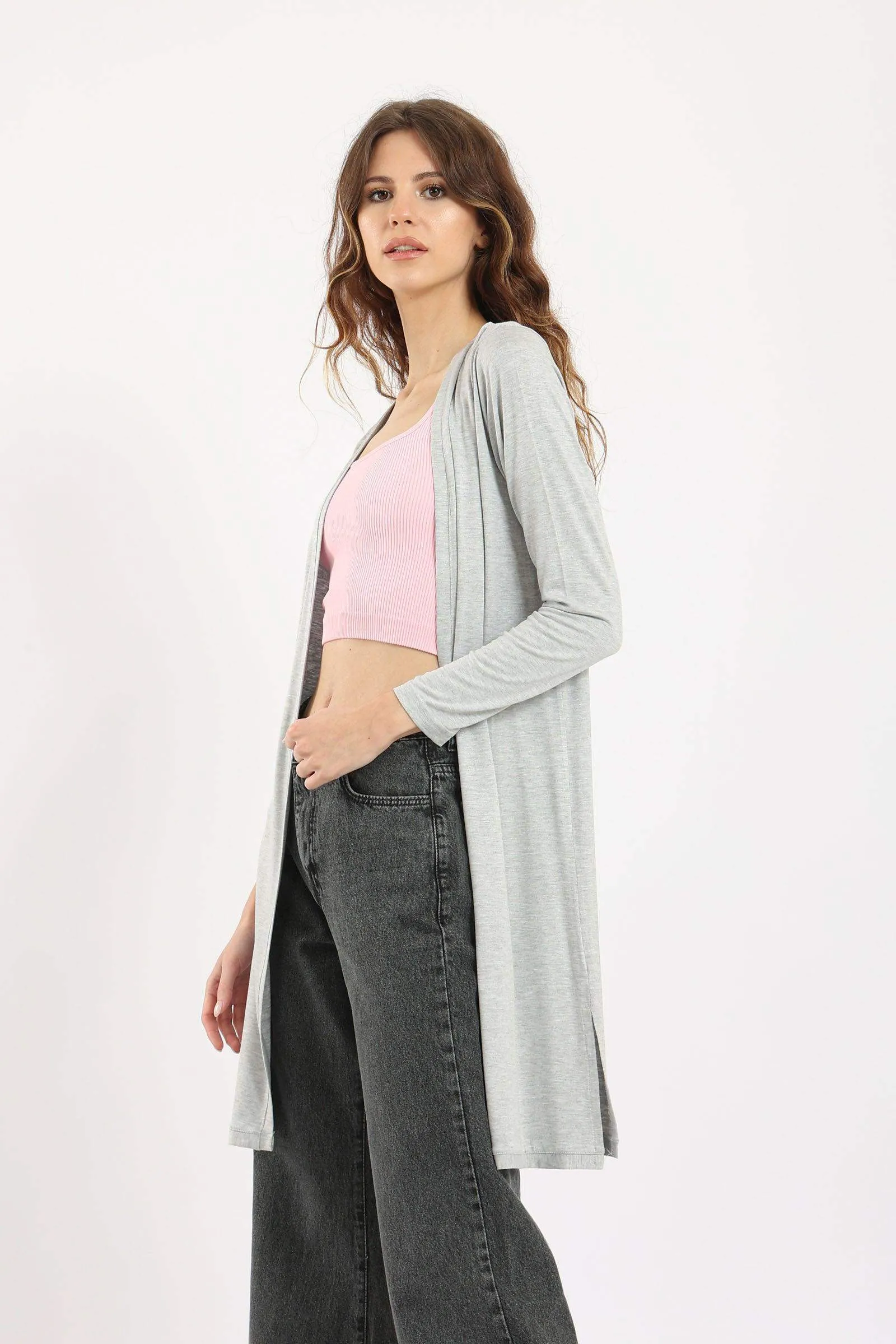 Casual Heather Cardigan