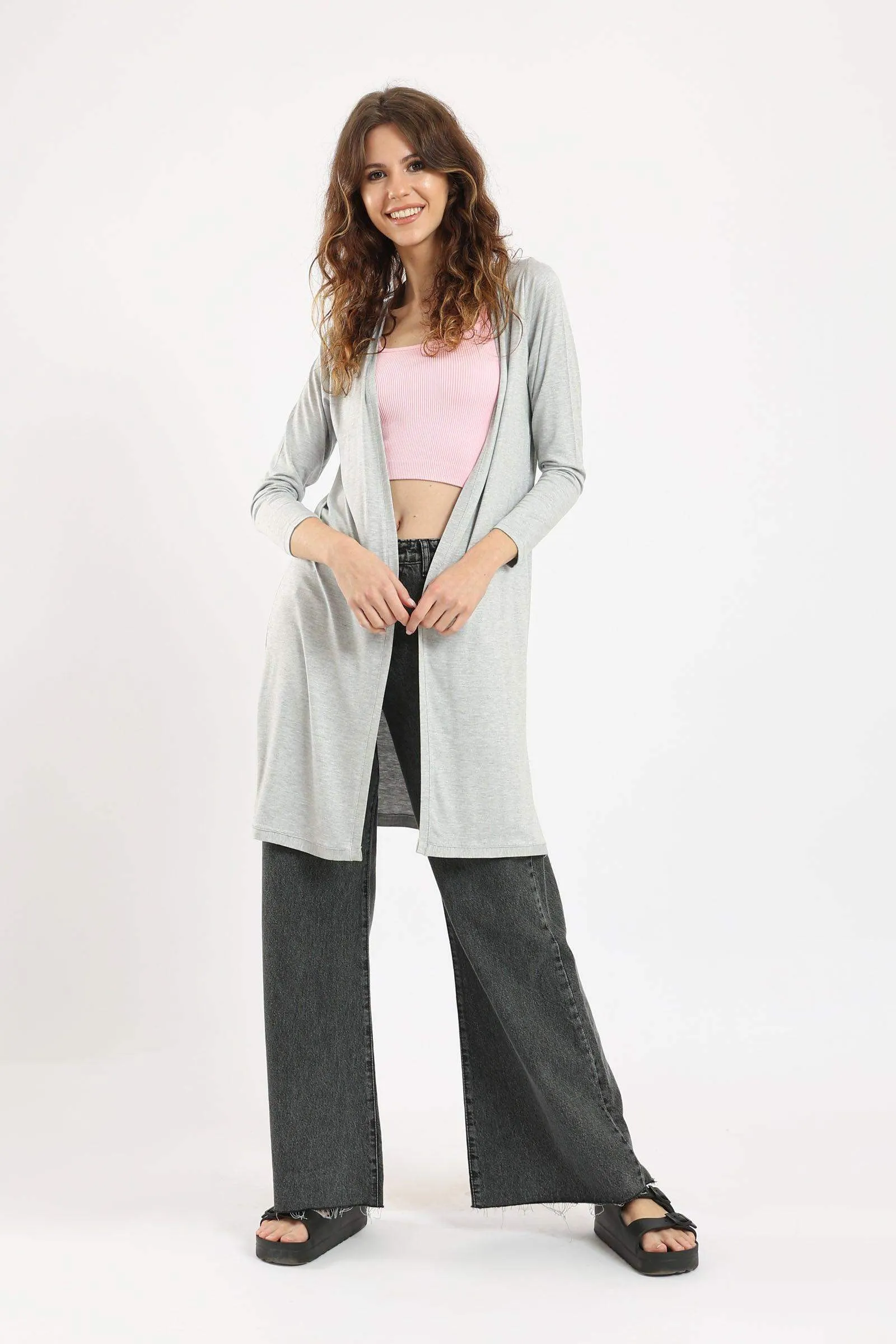 Casual Heather Cardigan