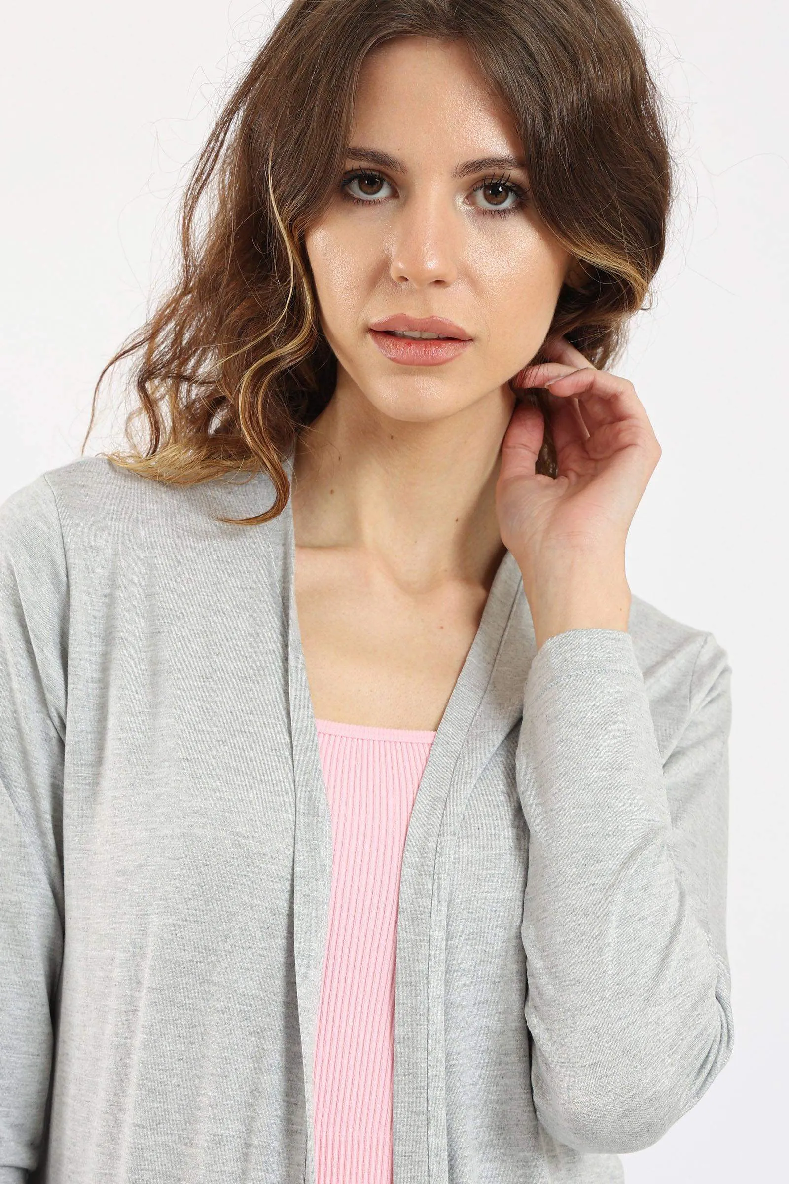 Casual Heather Cardigan