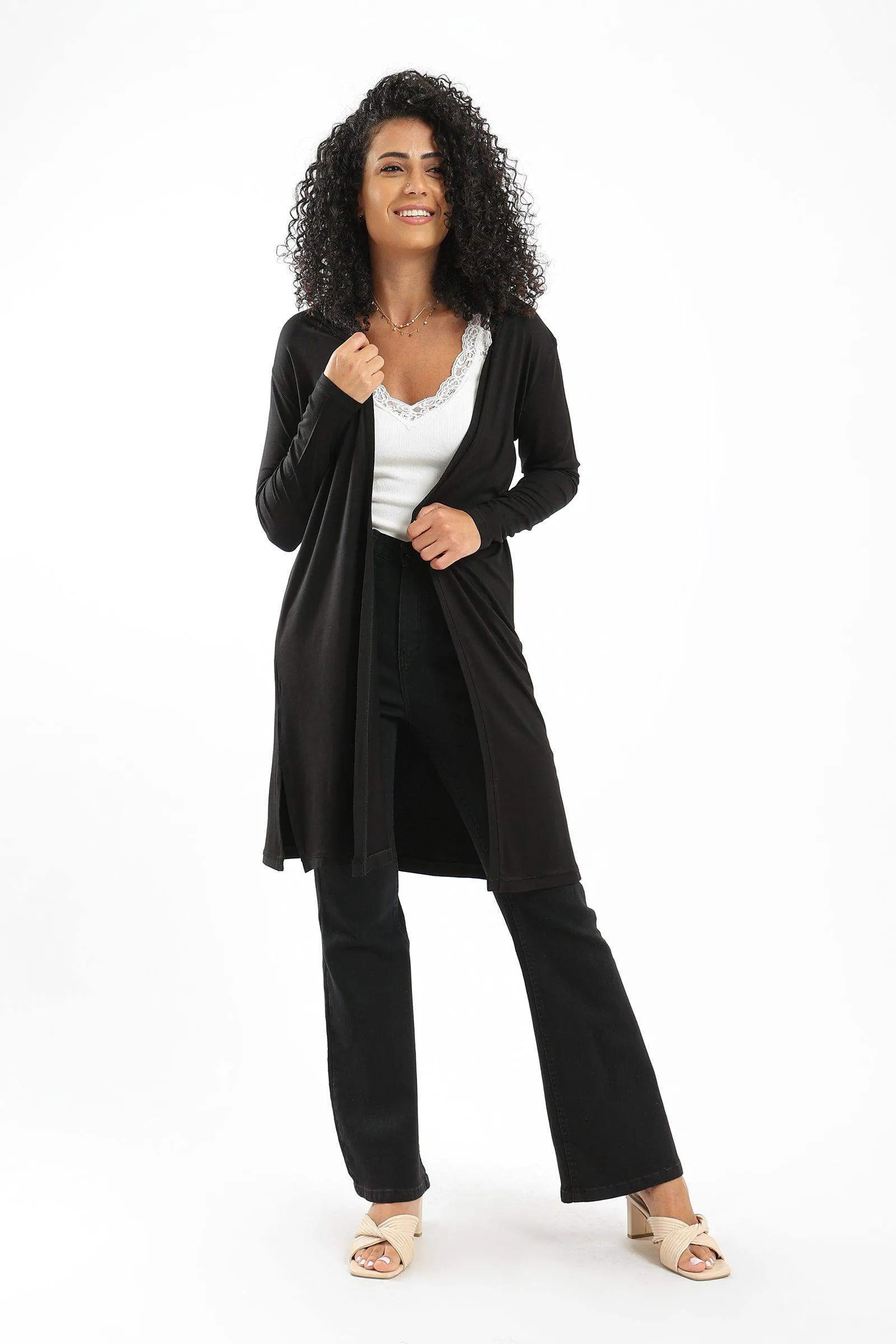 Casual Heather Cardigan