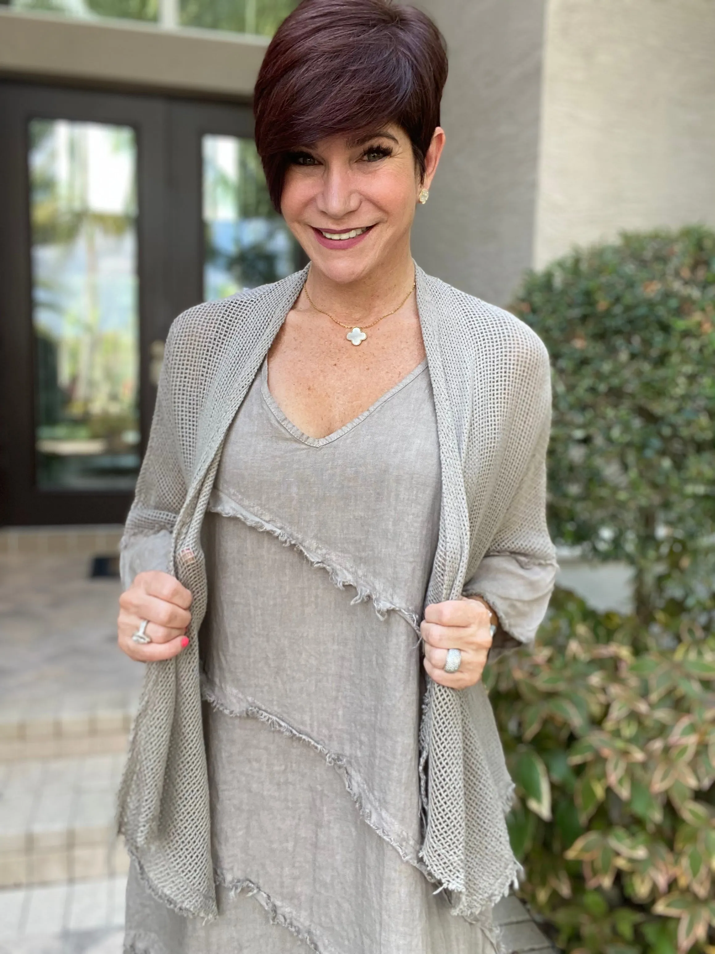 Combination Cardigan