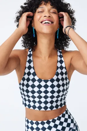 Hi-Shine Sports Bra in Dance Floor