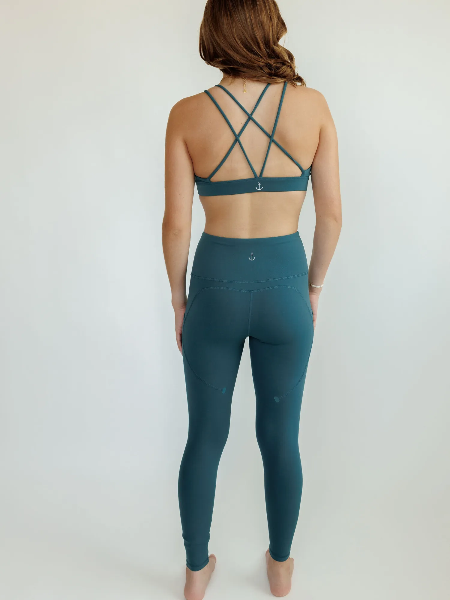 Jade Green "Marina" Low Impact Sports Bra