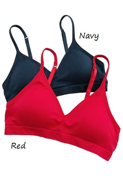 Seamless Triangle Bralette | 9 Colors Available