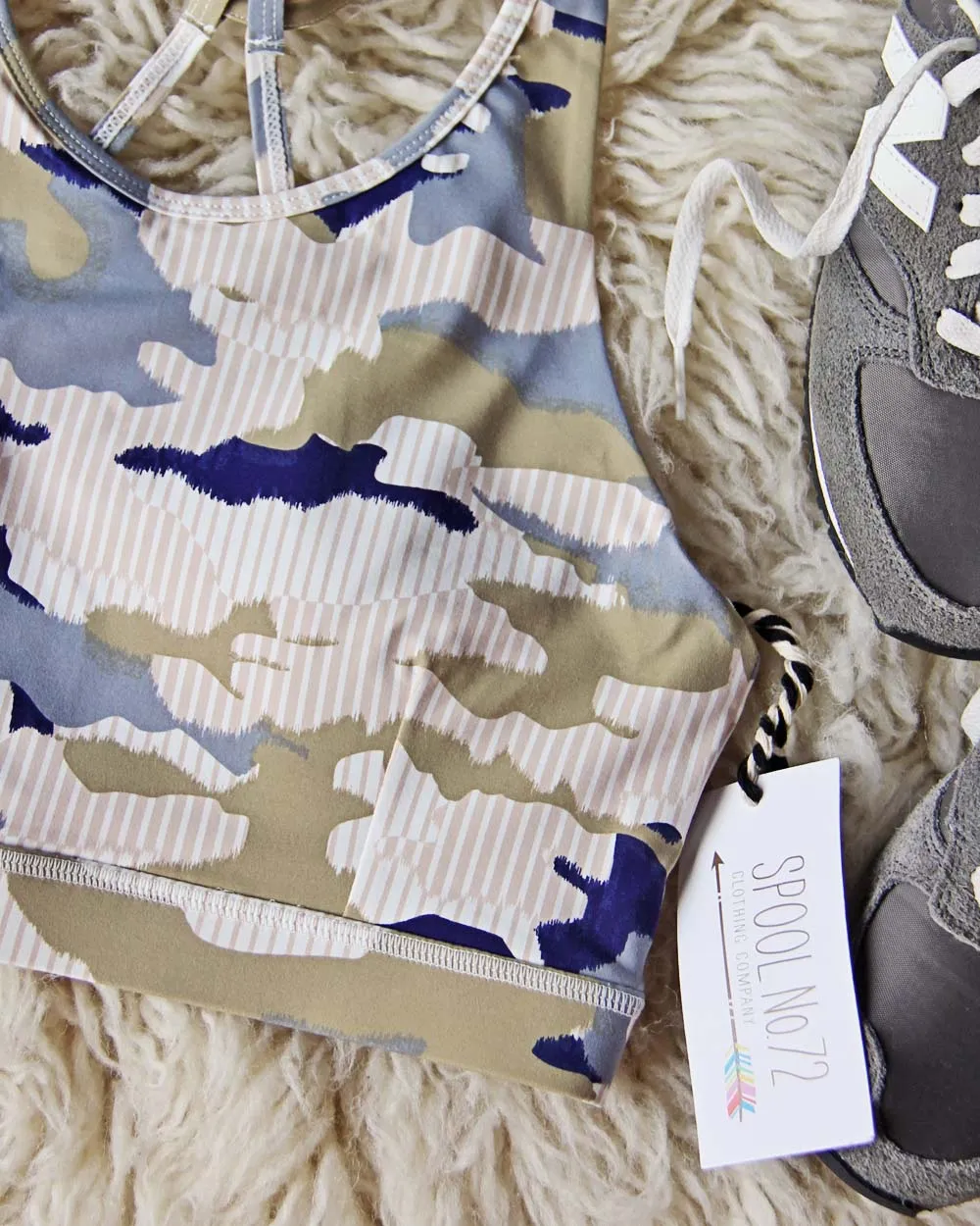 Sweet Camo Sports Bra