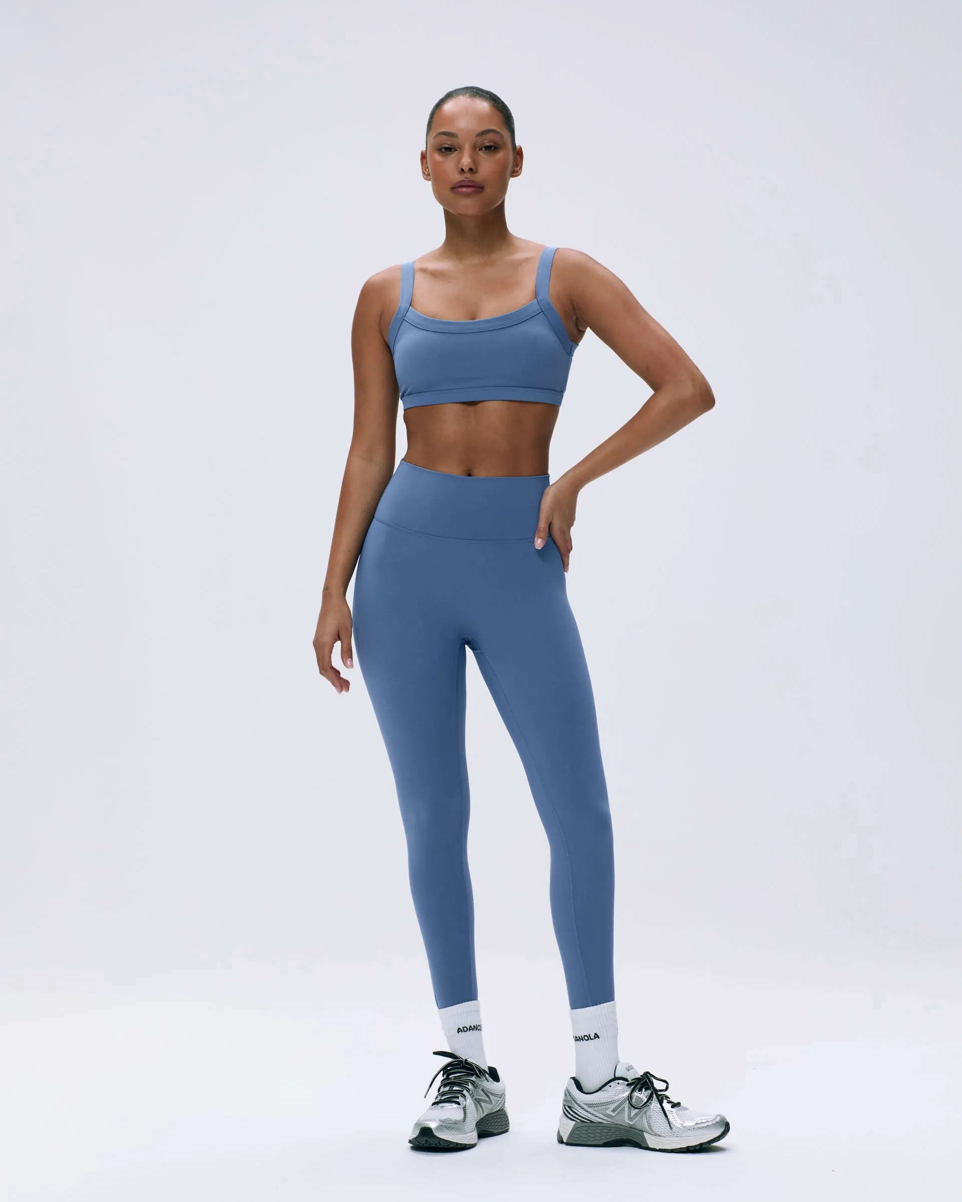 Ultimate Wide Binding Bra - Vintage Blue