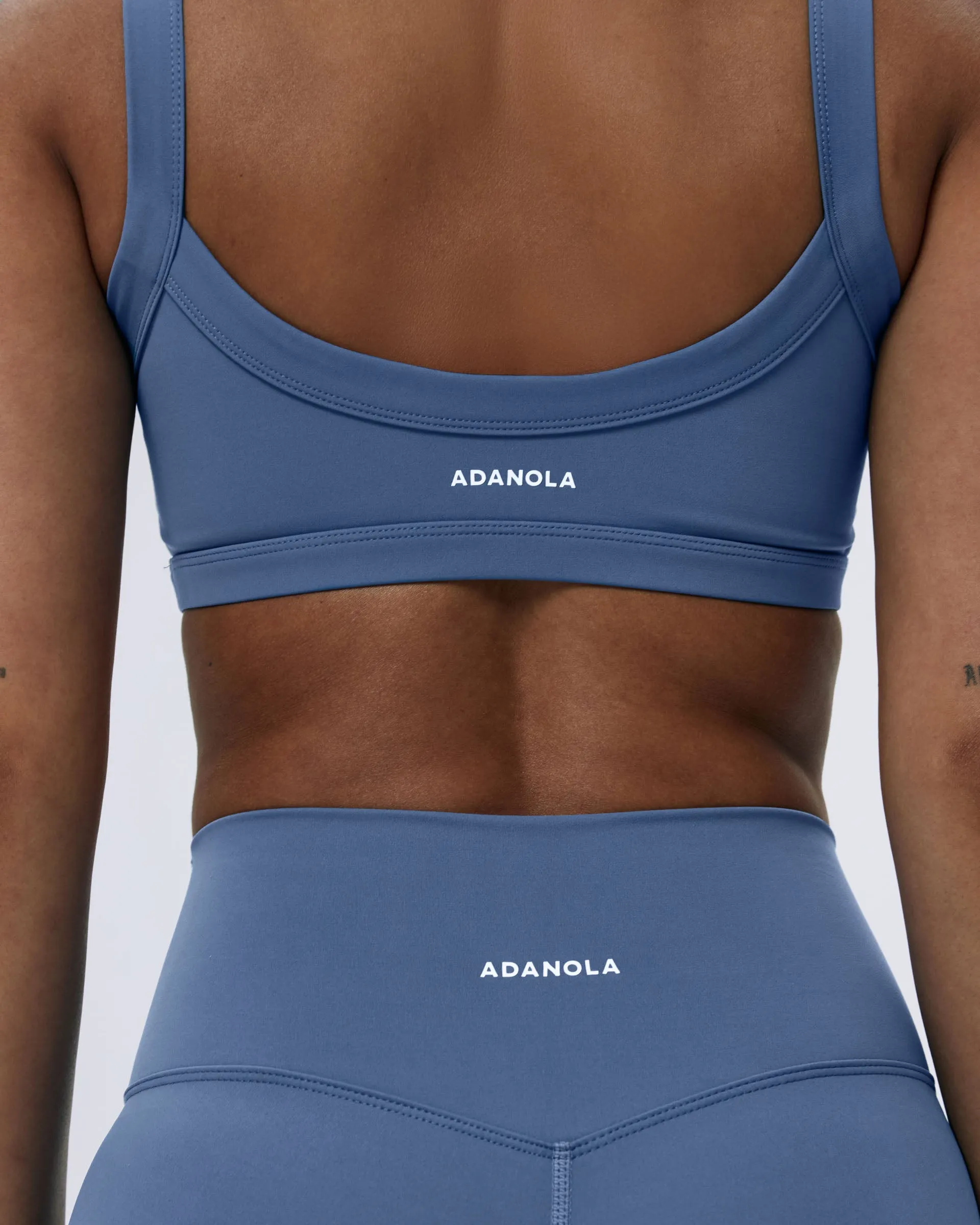 Ultimate Wide Binding Bra - Vintage Blue