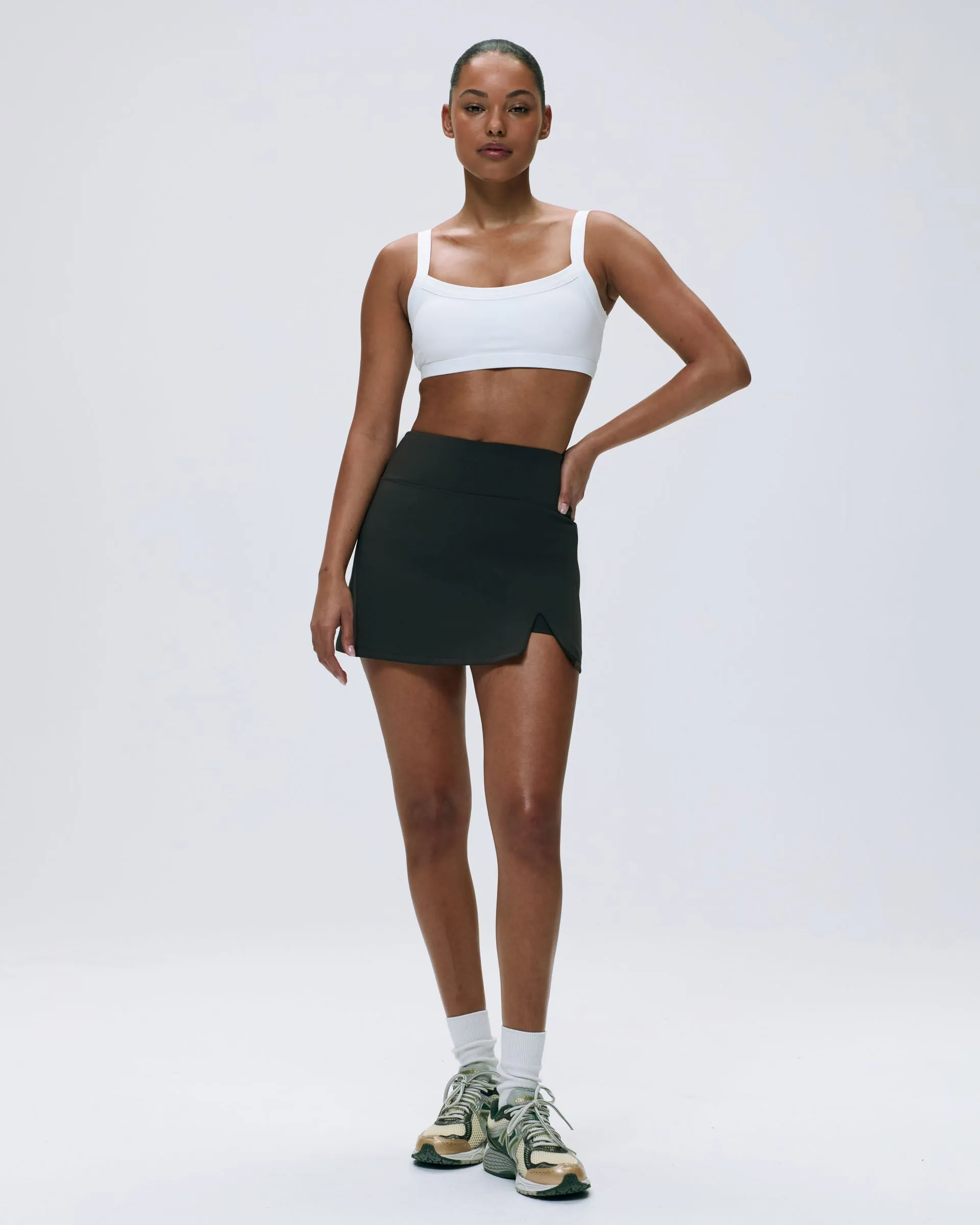 Ultimate Wide Binding Bra - White